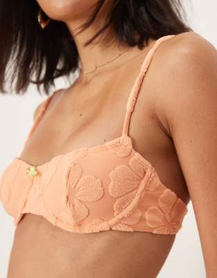 Wild Lovers Bikini Bottom In Orange