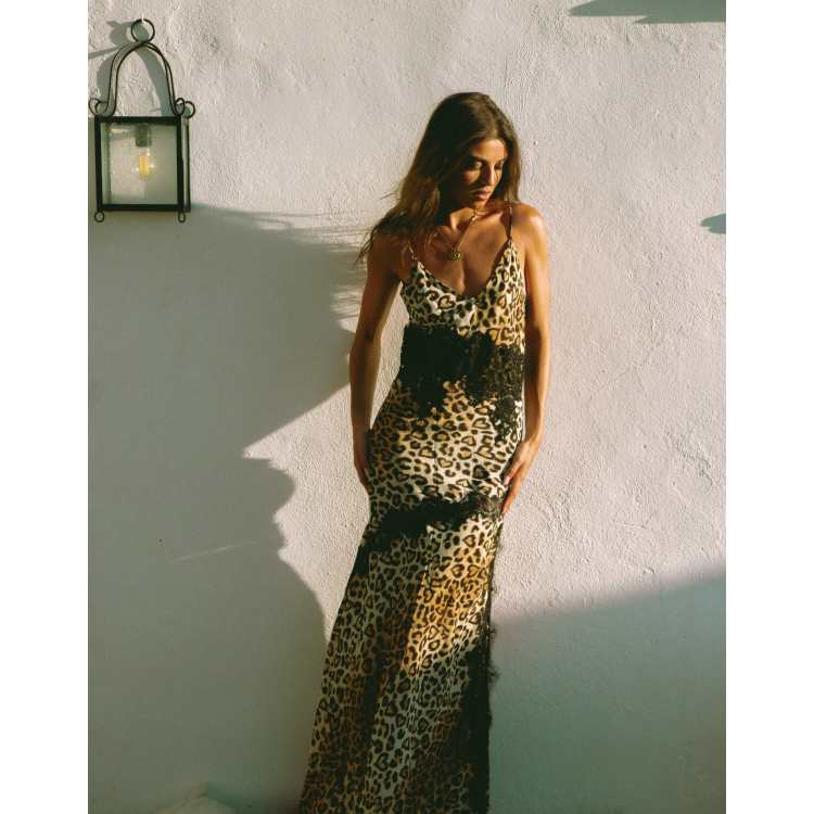white dress with lace design Lady Black Tie - Medindie Dress - White Lace Open Back Dress