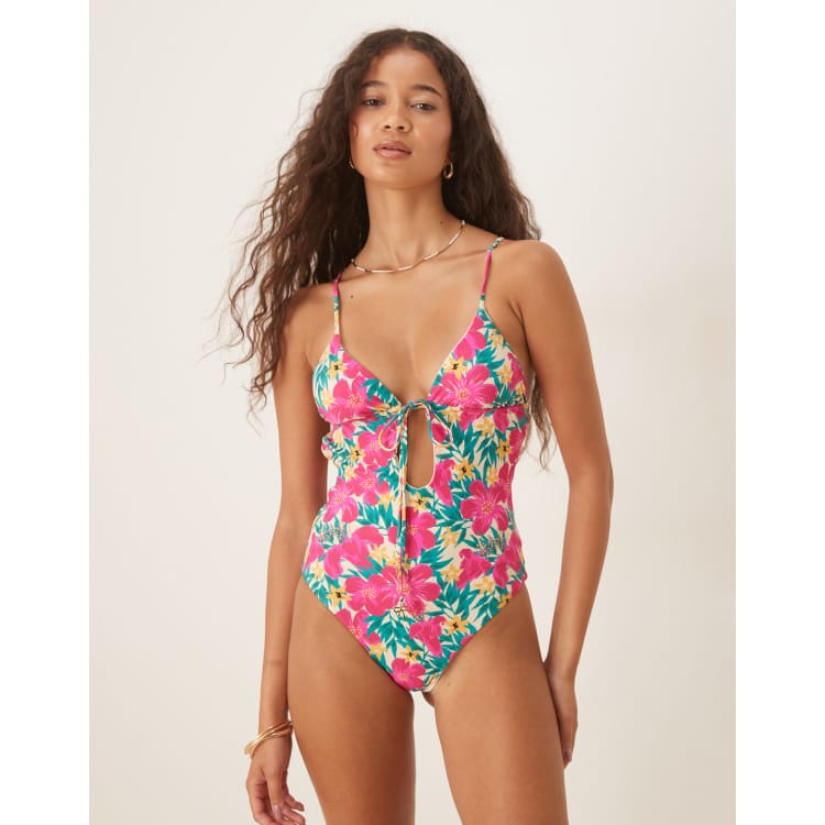 【hug your skin】 Printed swimsuit/追跡付 HUGYOURSKIN】 Printed swimsuit/ 追跡付 (hug your skin