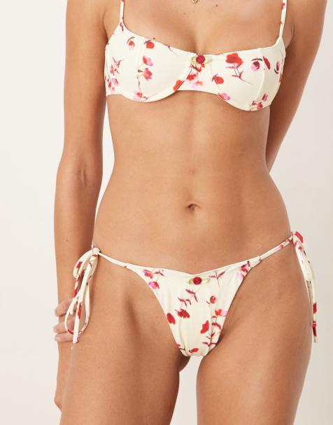 Wild Lovers Pina Colada bikini bottom in multi - view 1