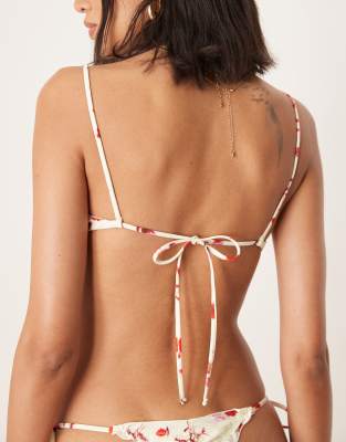 WILD LOVERS PINA COLADA BIKINI TOP 