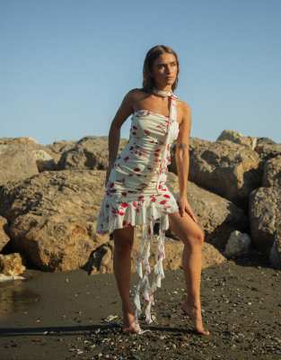 Wild Lovers - Pina Colada - Buntes Strandkleid