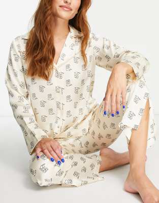 cropped pajama bottoms