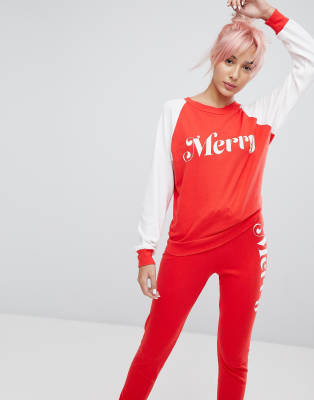 wildfox merry sweatshirt