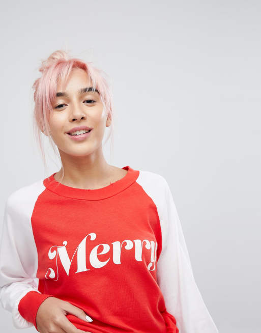 Wildfox 2025 merry sweatshirt