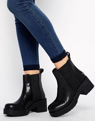 Windsor Smith Eager Leather Mid Heeled 
