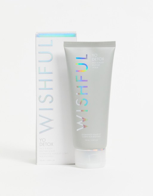 Wishful – Yo Detox – Peeling do twarzy i ciała z enzymami, 100 ml