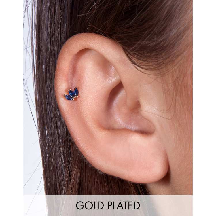 Titanium deals sapphire earrings