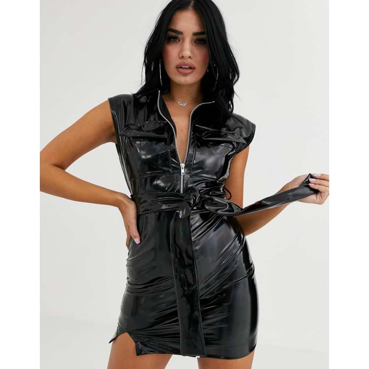 Pvc hotsell dress asos