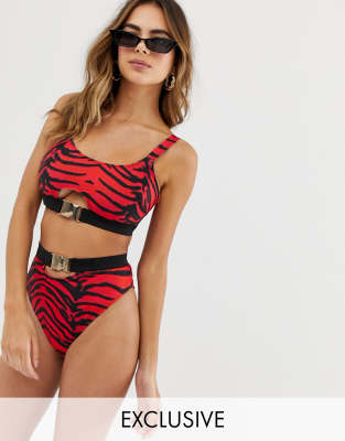 asos wolf and whistle bikini