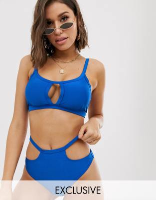 square cut swimwear