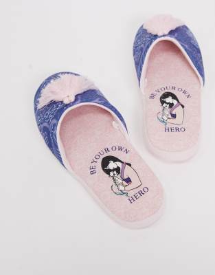 mulan slippers