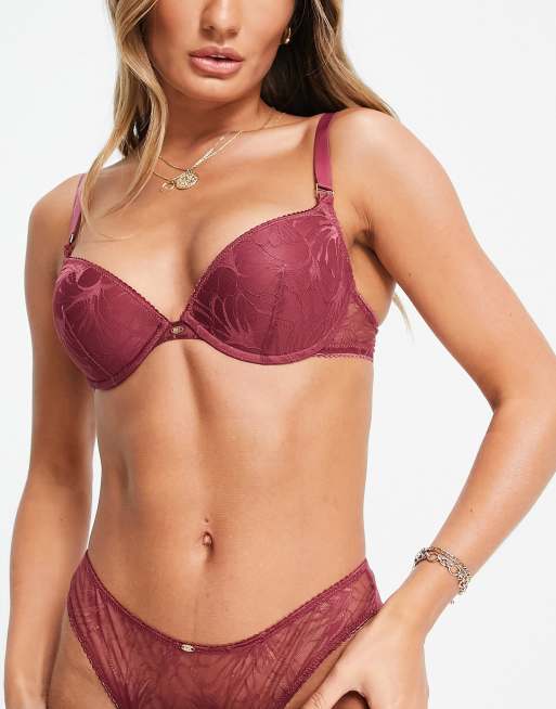 Women'secret – Rosa push up-behå i spets