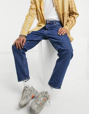 tapered cropped jeans