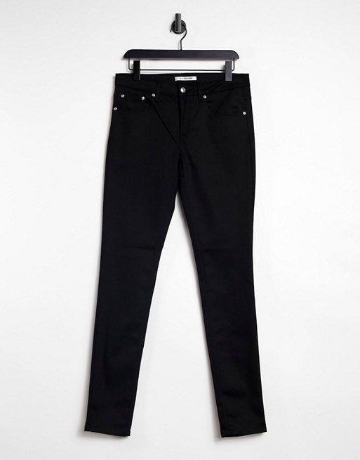 Won Hundred Patti A Stay high waist skinny jeans in black