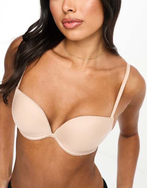 WONDERBRA Beige Pin Underwire Bra 38B