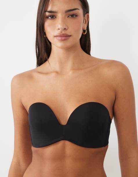 Wonderbra – Ultimate – Trägerloser BH in Schwarz - view 1