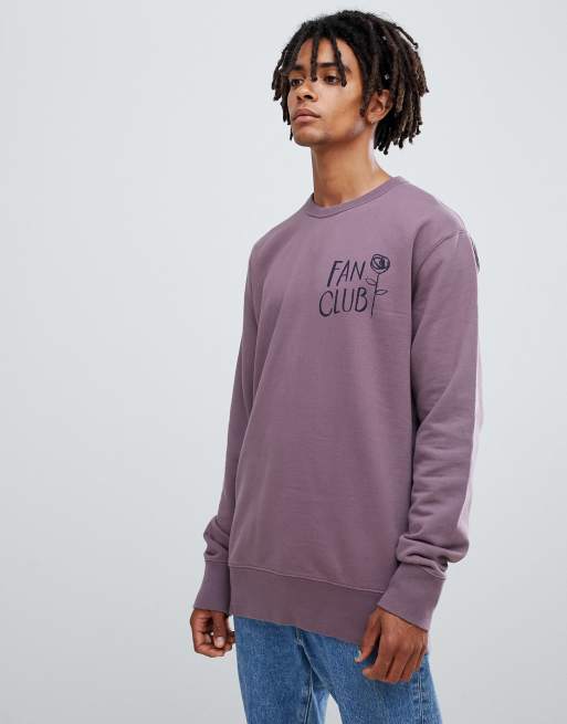 Wood Wood Fan Club in purple | ASOS