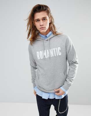 Wood Wood Romantic Hoodie In Grey | ASOS