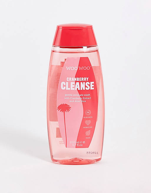 WooWoo - Cranberry Cleanse - Gel doccia con PH bilanciato da 200 ml