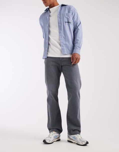 Wrangler - 13MWZ - Cowboy jeans met rechte pasvorm in marineblauw - view 1