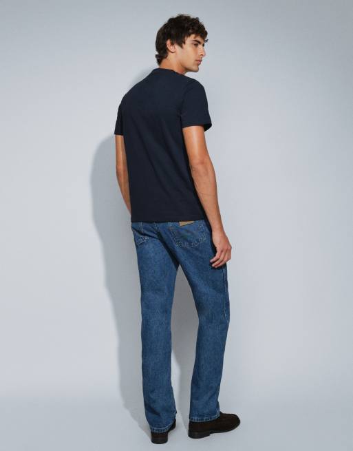 Wrangler 13MWZ jean coupe droite originale cowboy délavage foncé, 4 de 5