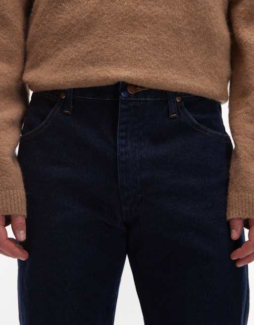Wrangler - 13MWZ - Jean droit style cowboy - Bleu marine, 5 de 5