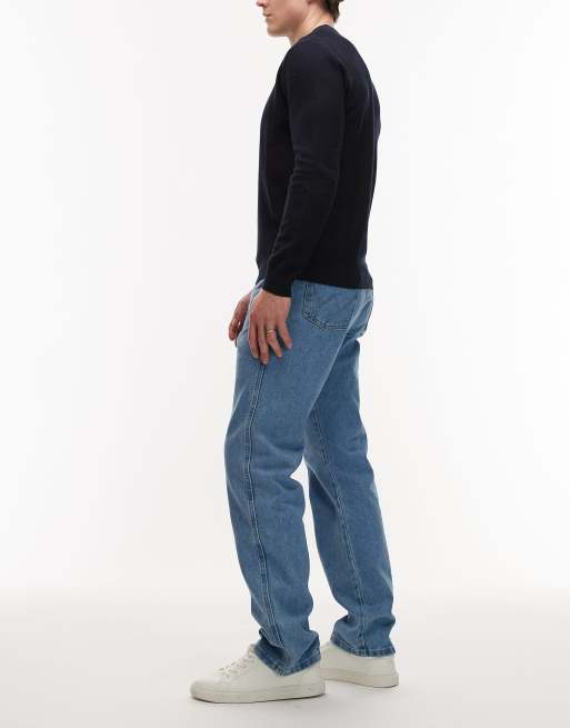 Wrangler - 13MWZ - Jean droit style cowboy - Délavage moyen, 2 de 5