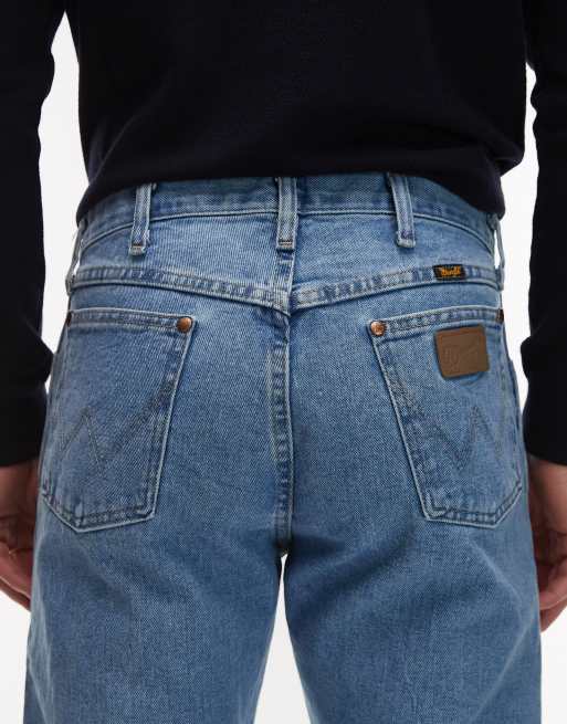 Wrangler - 13MWZ - Jean droit style cowboy - Délavage moyen, 5 de 5