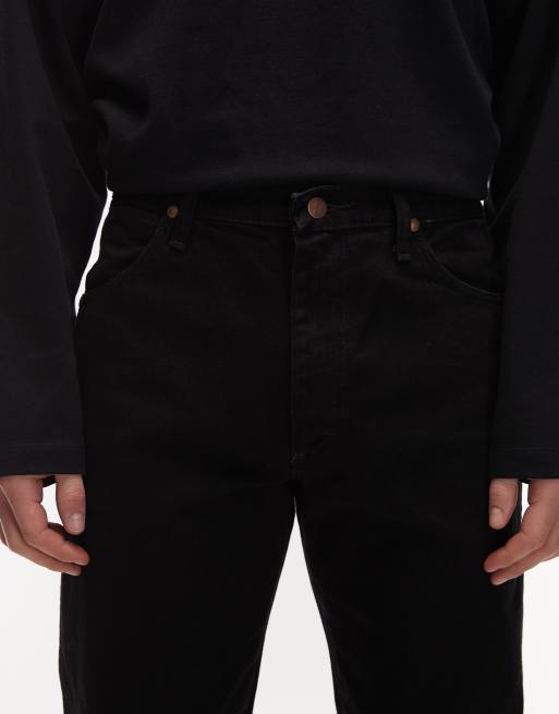 Wrangler - 13MWZ - Jean droit style cowboy - Noir, 5 de 5