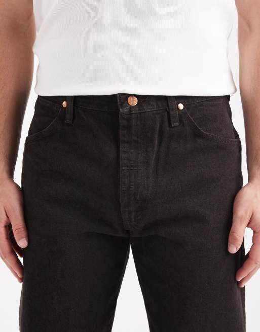 Wrangler - 13MWZ Original - Cowboy jeans met rechte pasvorm in donkerbruin, 5 van 5