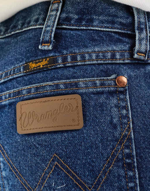 Wrangler - 13MWZ Original - Cowboy jeans met rechte pasvorm in mid-wash, 2 van 5