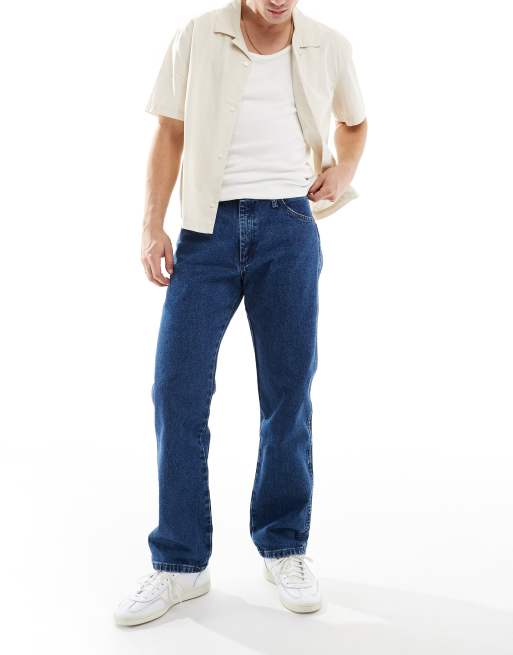 Wrangler - 13MWZ Original - Cowboy jeans met rechte pasvorm in mid-wash, 3 van 5
