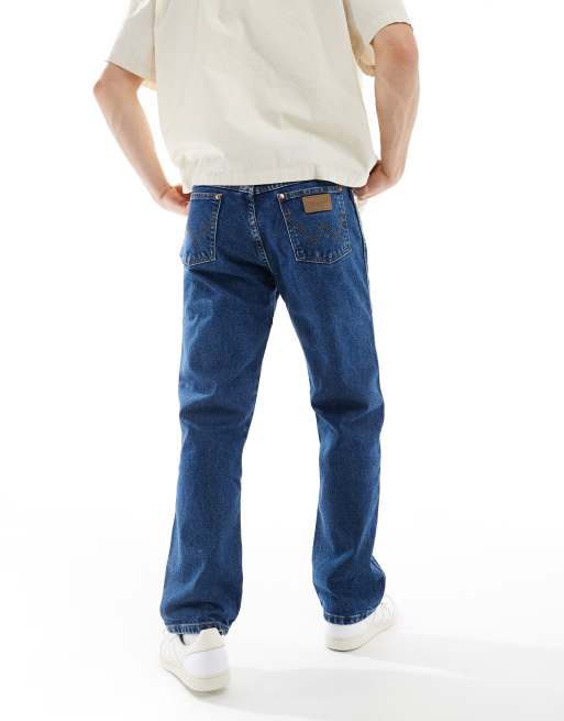 Wrangler - 13MWZ Original - Cowboy jeans met rechte pasvorm in mid-wash, 5 van 5
