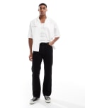 [Wrangler] Wrangler 13MWZ original cowboy straight fit jeans in black W31 L32 black