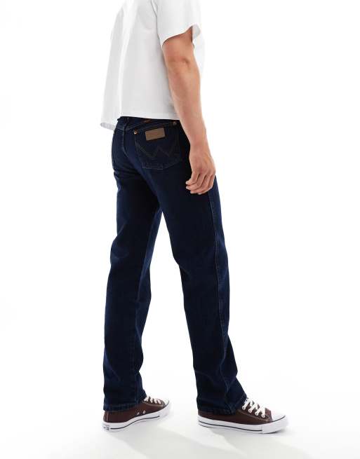 Wrangler 13MWZ original cowboy straight fit jeans in dark