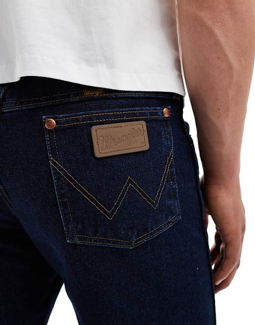 Wrangler 13MWZ original cowboy straight fit jeans in dark Wrangler 13MWZ original cowboy straight fit jeans in dark
