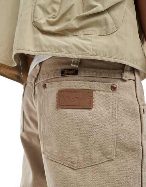 Wrangler – 13MWZ Original – Ljusbruna, raka jeans med cowboystil, 3 av 5