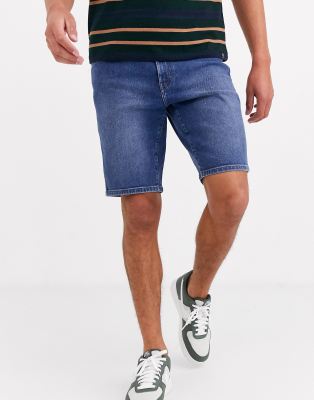 wrangler 5 pocket denim shorts