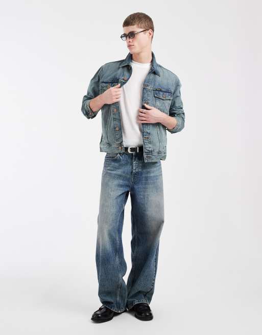Wrangler - Anti Fit - Veste en jean - Délavage moyen, 3 de 5