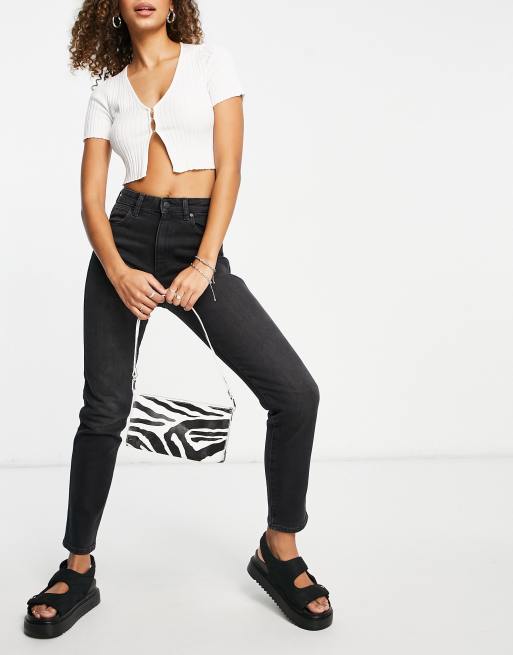 Wrangler - Body Bespoke - Retro skinny jeans in zwart
