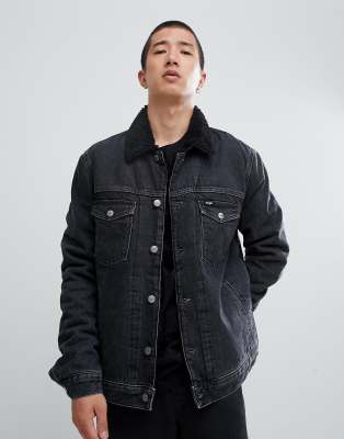 wrangler borg jacket