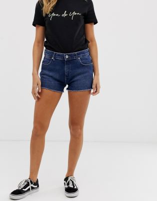 boyfriend fit jean shorts