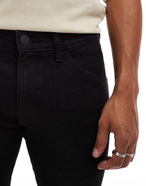 Wrangler - Bryson - Jean skinny - Noir délavé, 5 de 5