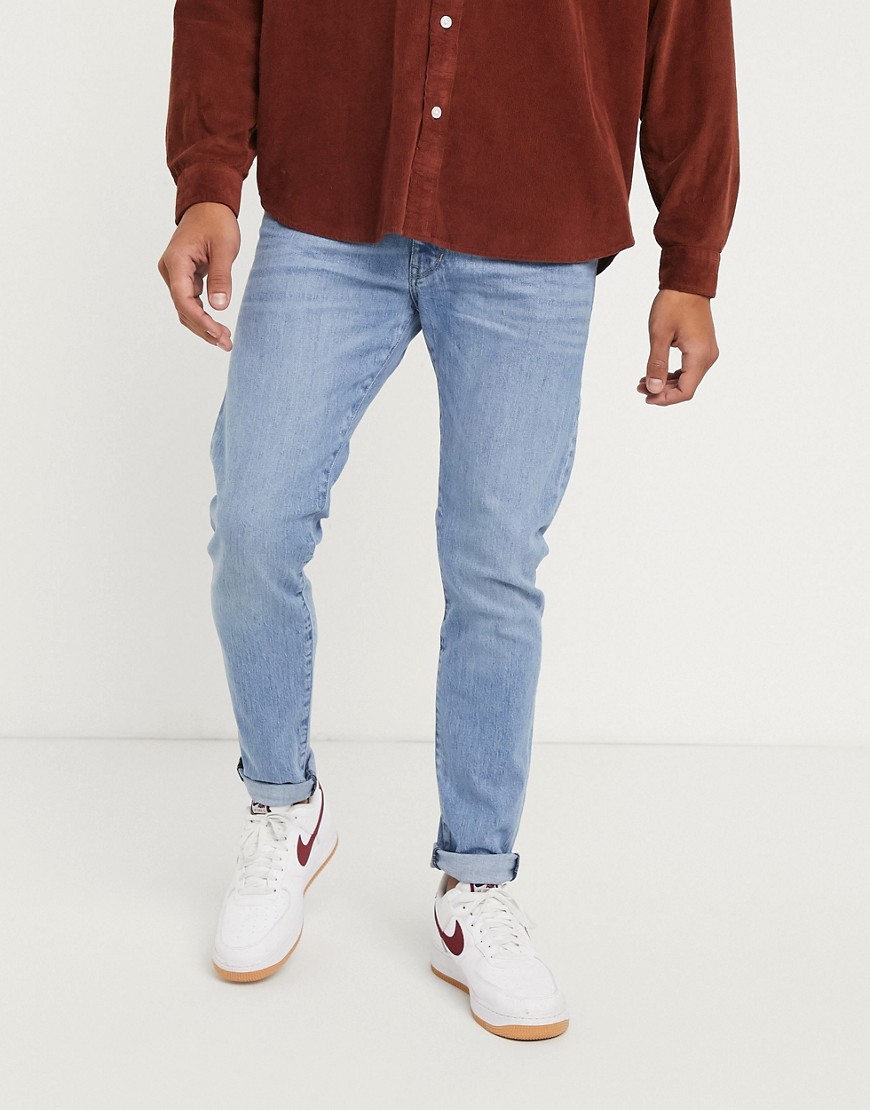 Wrangler - Bryson - Lyseblå skinny-jeans
