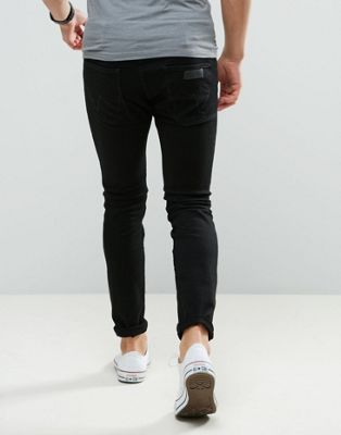 black wrangler skinny jeans