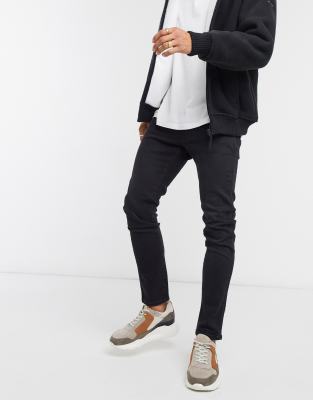 wrangler bryson skinny jeans black