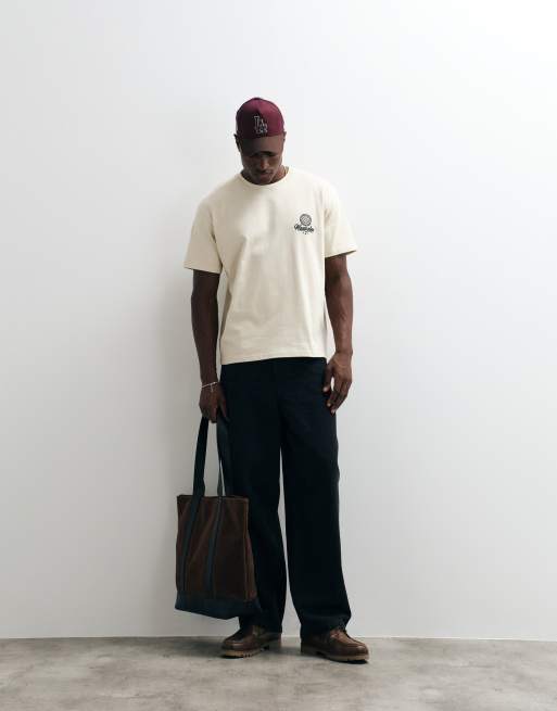 Wrangler - Camiseta color crema envejecido, 2 de 5