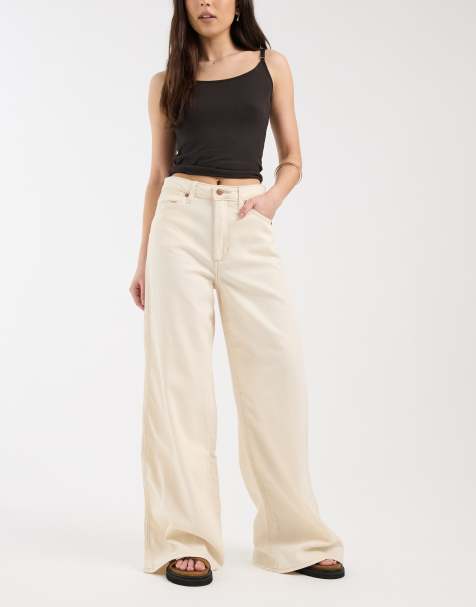 Wrangler - Canyon - Jean large - Écru - view 1