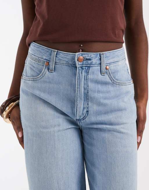 Wrangler - Canyon - Jeans met wijde pijpen in bleekwassing, 5 van 5